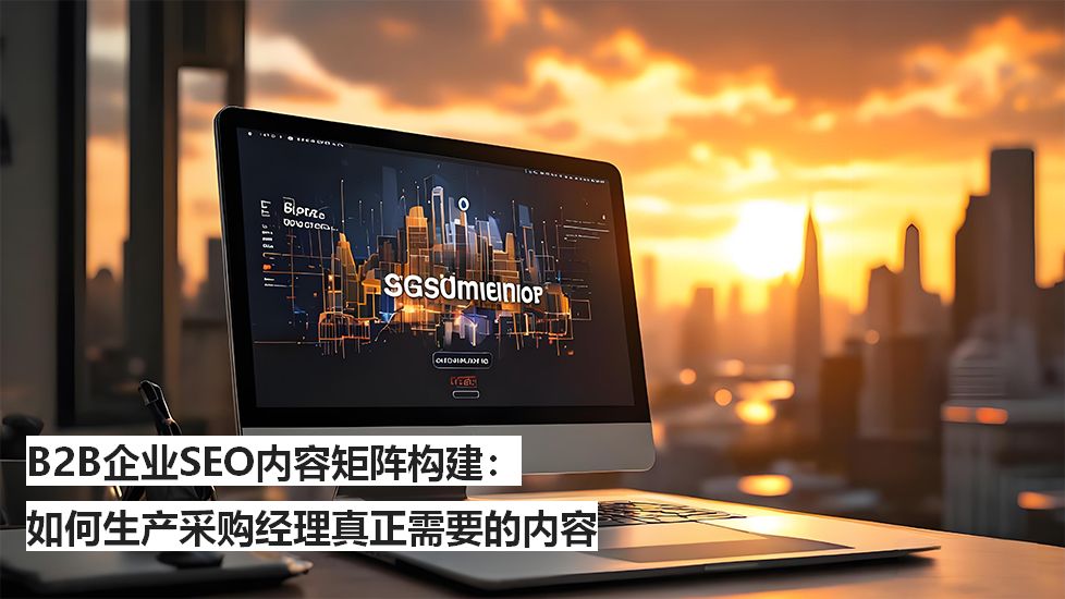 B2B企业SEO内容矩阵构建：如何生产采购经理真正需要的内容