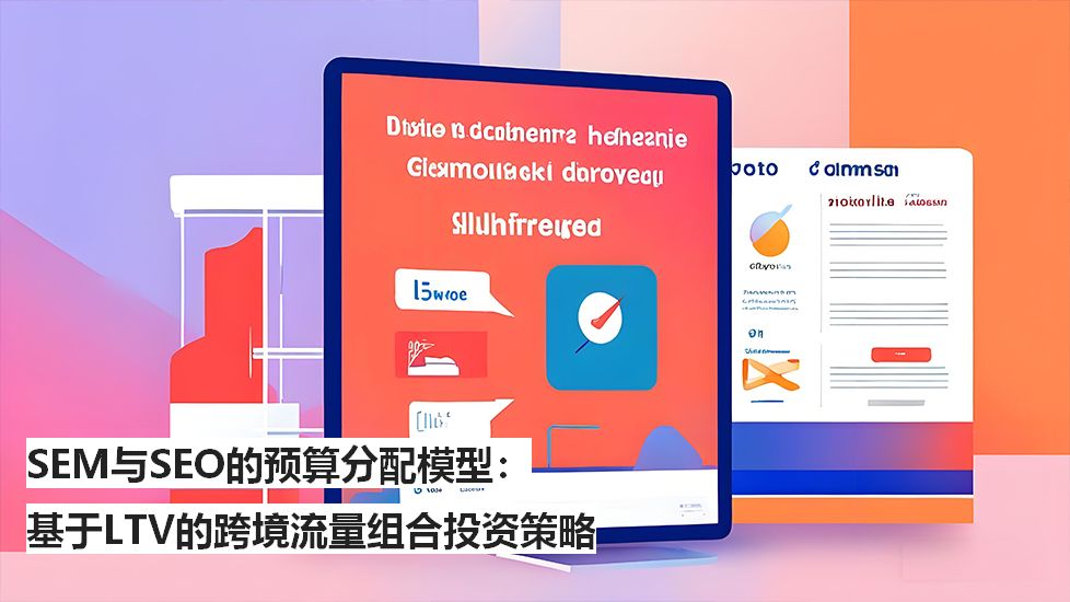 SEM与SEO的预算分配模型：基于LTV的跨境流量组合投资策略