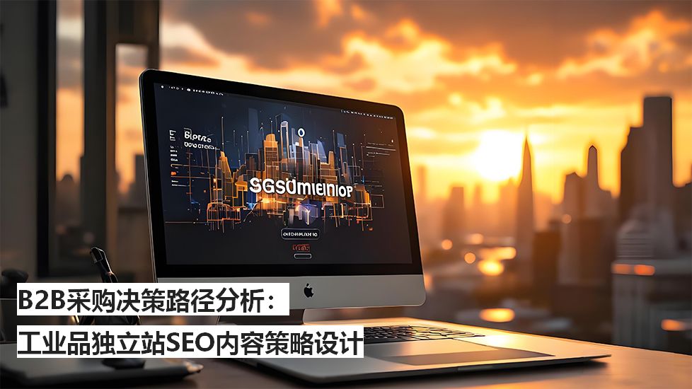 B2B采购决策路径分析：工业品独立站SEO内容策略设计
