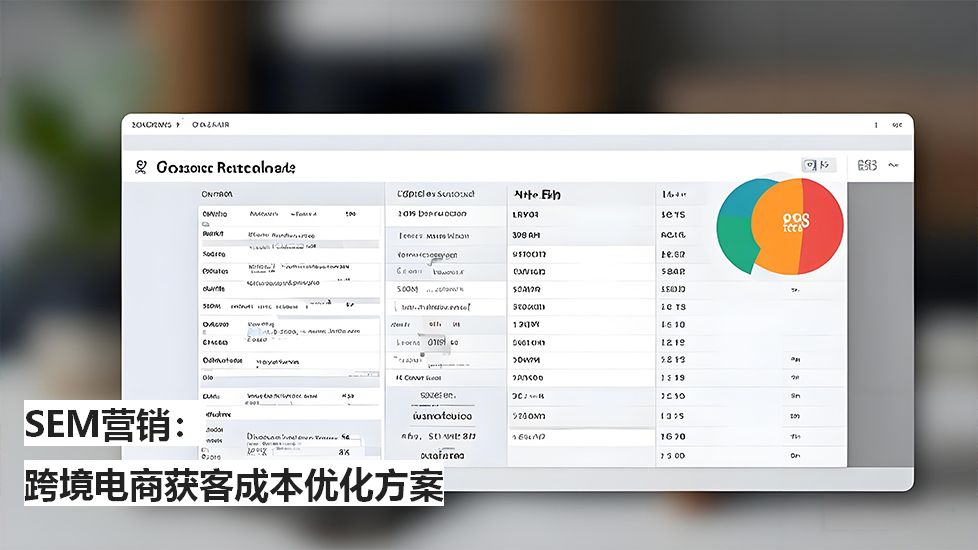 SEM营销：跨境电商获客成本优化方案
