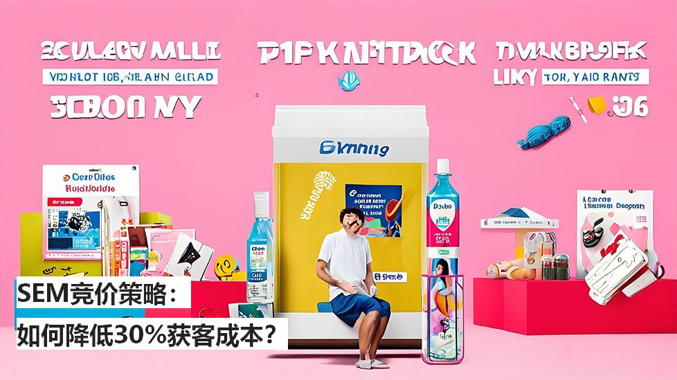 SEM竞价策略：如何降低30获客成本？