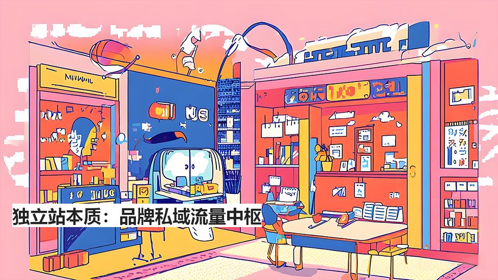 独立站本质：品牌私域流量中枢