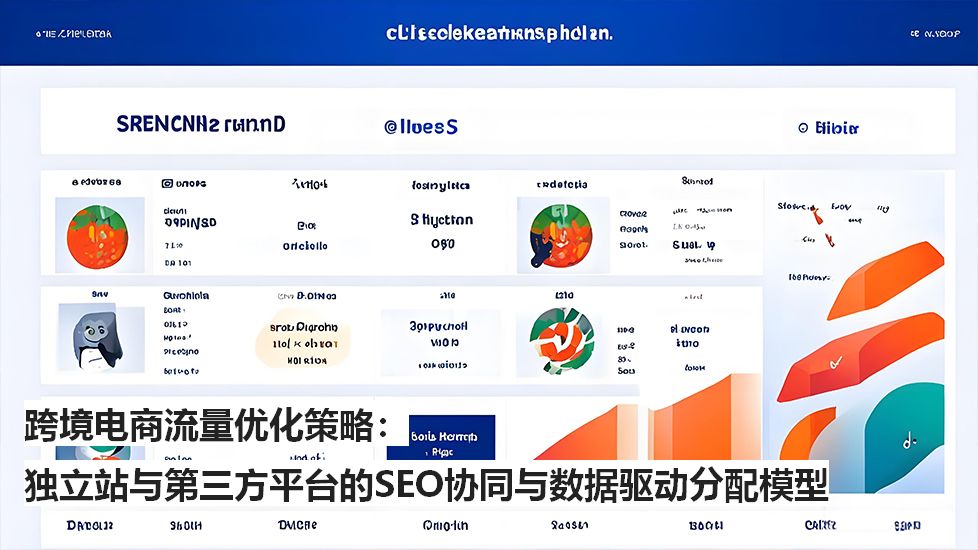 跨境电商流量优化策略：独立站与第三方平台的SEO协同与数据驱动分配模型