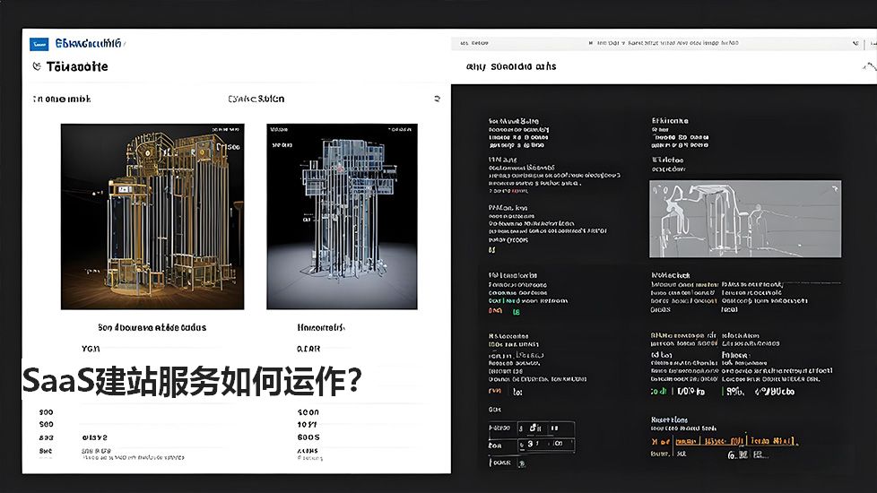 SaaS建站服务如何运作？