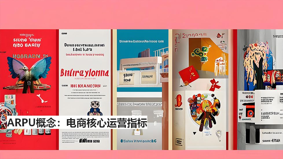 ARPU概念：电商核心运营指标